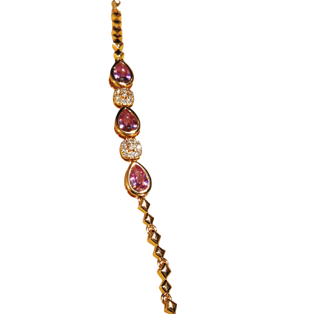 Beautiful Design Rubu Zircon Stone Bracelet