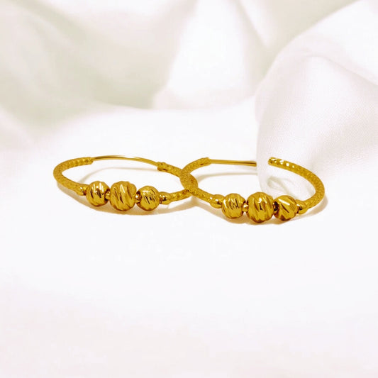 Beautiful Design Gold Plated Earrings
