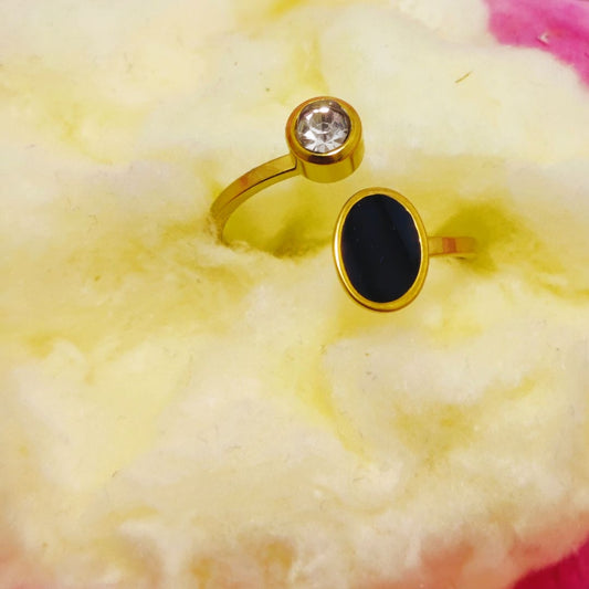 Stylish Design Gold Plated Ring