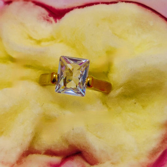 Stylish Design Gold Plated Ring