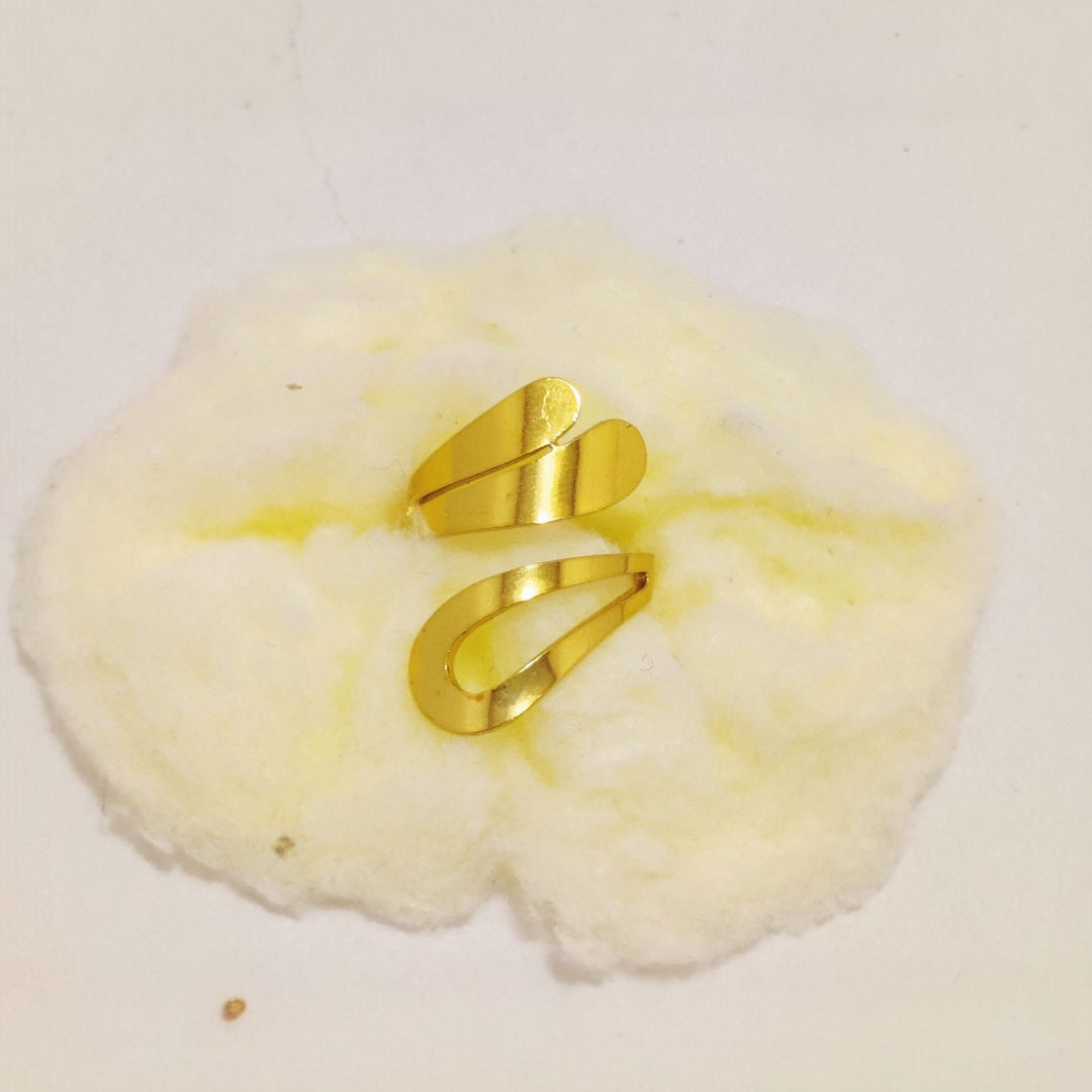 Luminous Design Gold Plated Ring