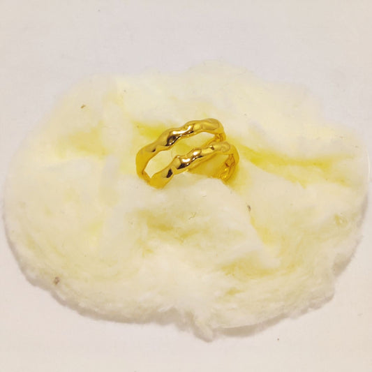 Stunning Design Gold Plated Ring