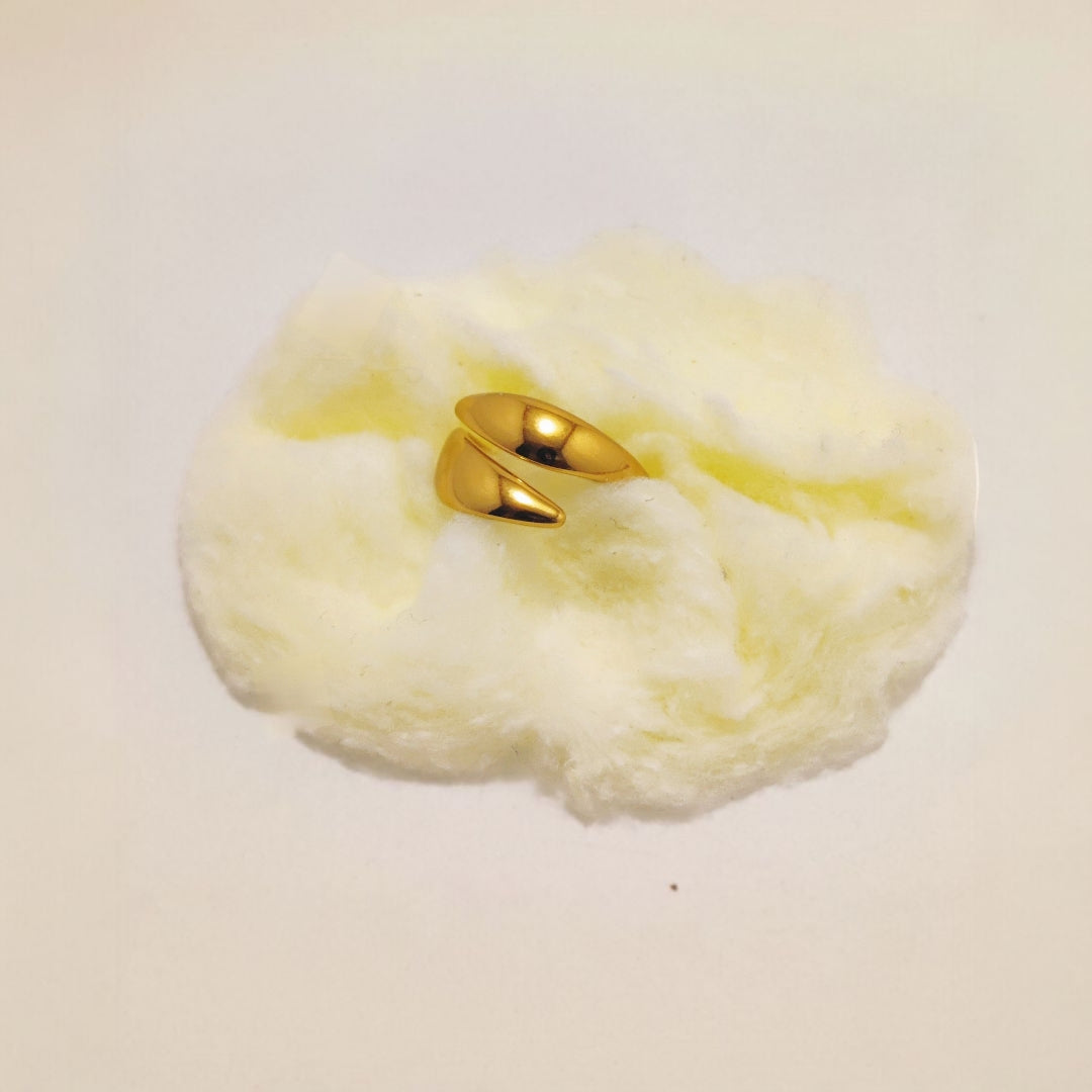 Beautiful Design Gold Plated Ring
