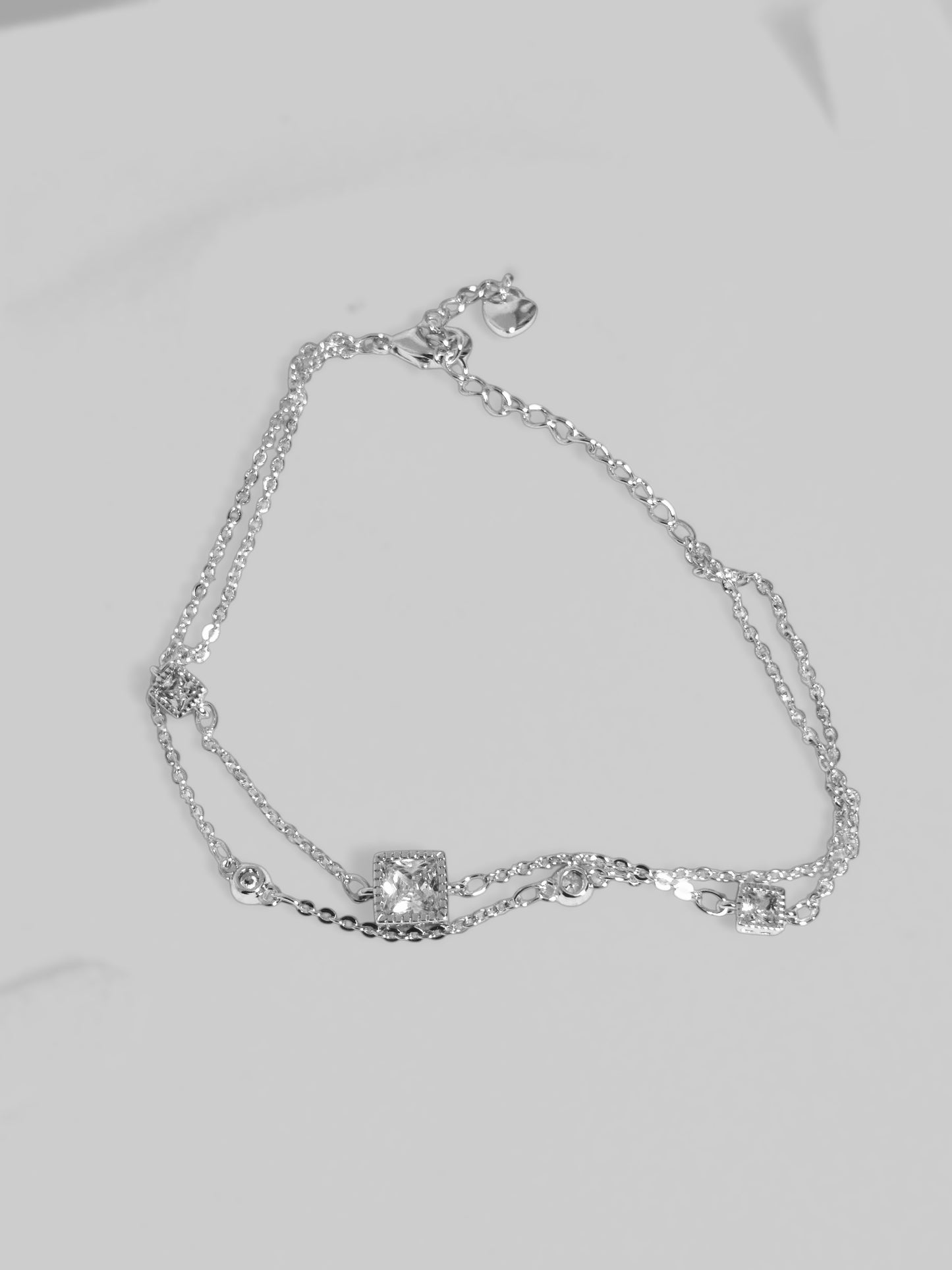 Stylish Design Gold Plated Zircon Stone Bracelet