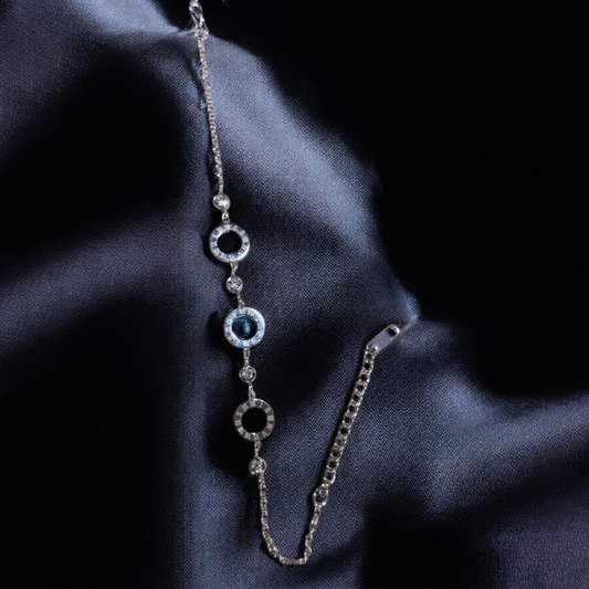 Stylish Stainless Steel Silver Bracelet