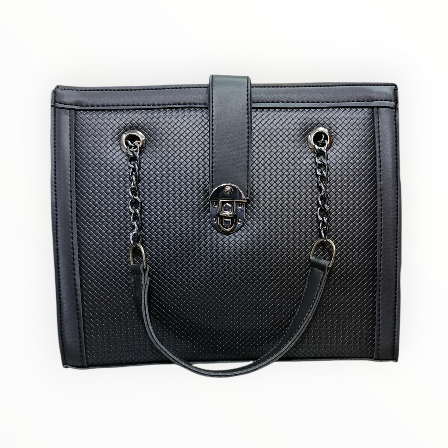 Diamond Textured TOT Handbag