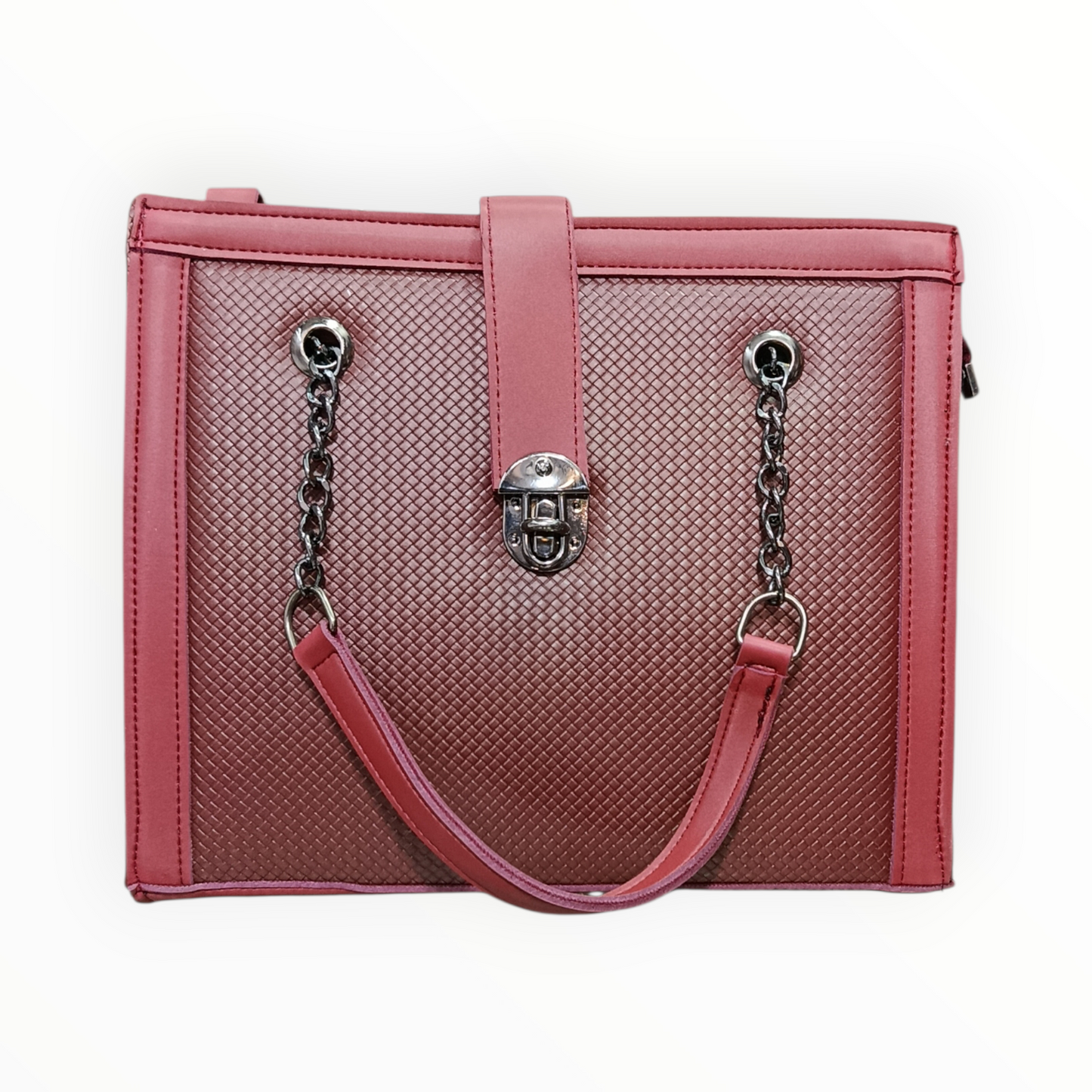 Diamond Textured TOT Handbag