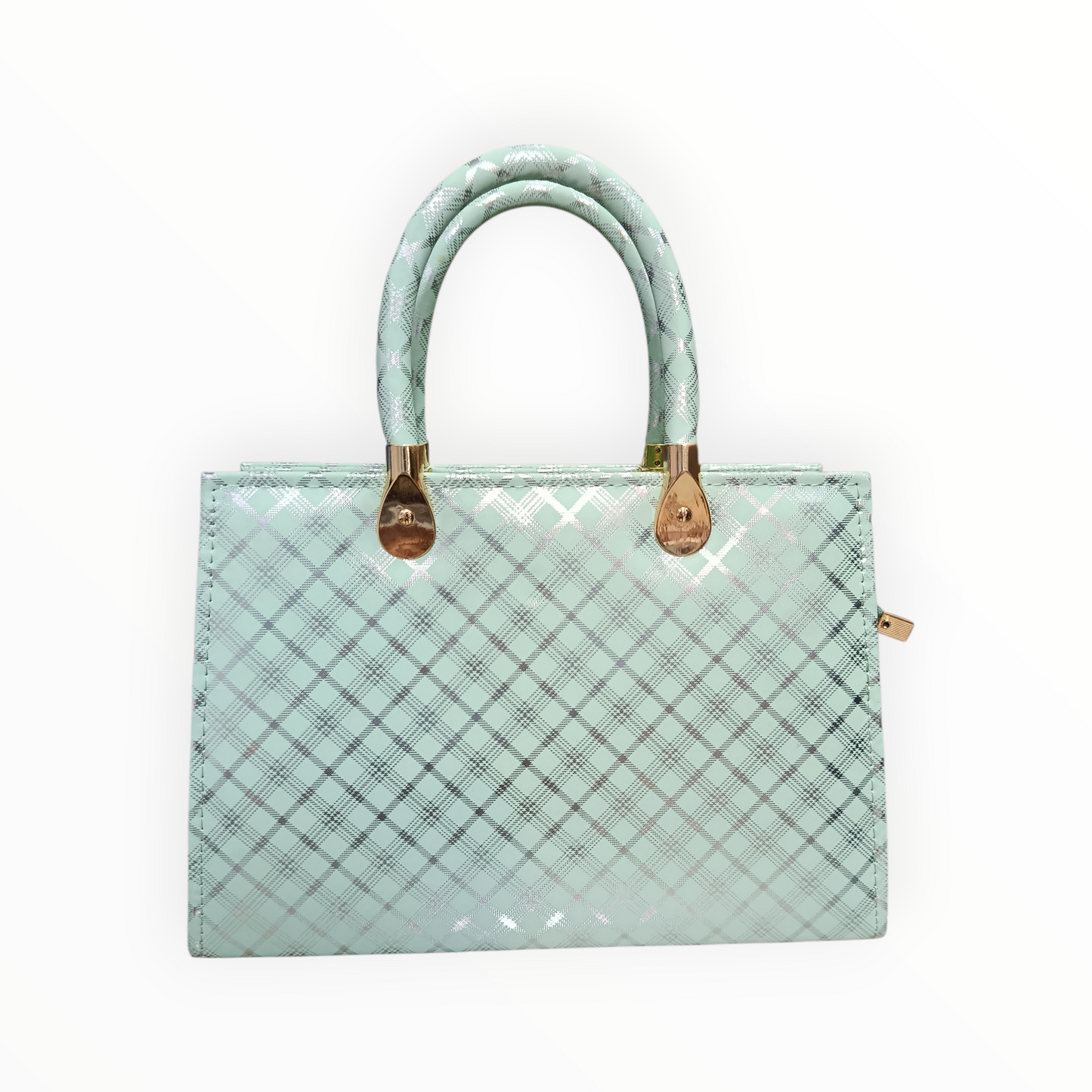 Plaid Designer Handbag