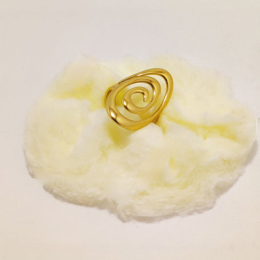 Beautiful Design Gold Plated Ring