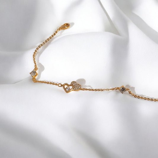 Stylish Design Gold Plated Bracelet